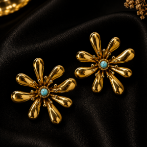 ARETE FLOR VERDE