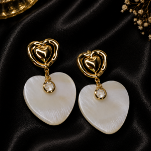 ARETE CORAZON BLANCO