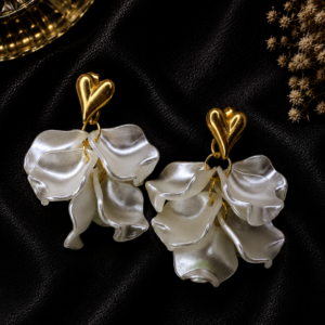 ARETE HOJAS BLANCA